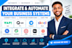 integrate vapi quo telegram skool google bigquery gymdesk twilio base44 zapier