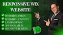 design wix website, wix website redesign, wix website development