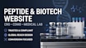 design peptide laboratory cro cdmo biotech medical website