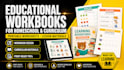 design printable worksheet educational workbooks homeschool curriculum lesson
