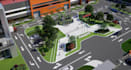 visualize building before built, 3d factory design, logistics hub, warehouse,dwg