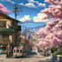 draw anime background, landscape illustrations