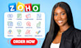 setup, customize and automate zoho CRM and zoho one