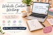 write professional arabic website content