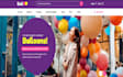 design squarespace holiday party event planner booking website