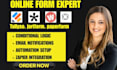 setup tallyso jotform paperform survey quizzes with conditional logic automation