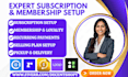 appstle subscription memebership pick and delivery kaching recharge subscription