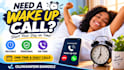 give you a reliable wake up call and reminder
