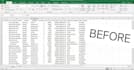 do professional data cleaning and preprocessing in excel or python