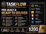hand over a complete task management web app with node js and sql