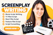 do screenplay screenwriting film script TV pilot movie script short film script