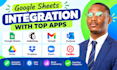 google sheets integration with mailchimp gmail outlook drive dropbox zoom twilio
