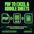 do ai data entry, pdf to excel and web research