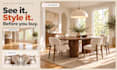 insert furniture into your room photo to visualize before buying