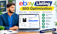optimize ebay listings for SEO