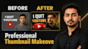 create CTR youtube thumbnails