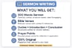 write powerful christian sermons and bible devotionals