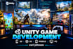 create 2d 3d mobile game development unreal engine as unity game developer
