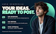 ghostwrite linkedin posts in your voice
