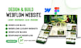 develop redesign webflow website build luxury website, responsive webflow blog