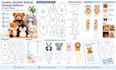 create custom stuffed animal sewing patterns, plush toy patterns and tech packs