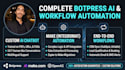 build botpress ai chatbot and make automation workflow