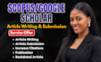 write and submit your research articles in google scholar indexed journal