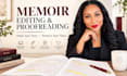 edit and proofread your memoir manuscript professionally