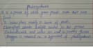 write neat handwritten assignments on time