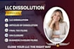 dissolve your US llc, close llc and cancel ein