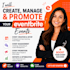 create, manage and promote your eventbrite events