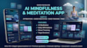 develop ai mindfulness affirmation guided meditation tracker yoga relaxation app