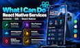 develop and fix react native mobile applications