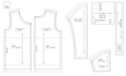create custom clothing patterns, garment grading, PDF and dxf sewing patterns