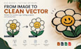 convert custom rug and tufting artwork into clean production ready vector files