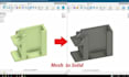 convert 3d scan, stl and obj to step, mesh to solid and cloud to cad