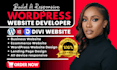be wordpress divi expert design wordpress woocommerce wordpress divi website