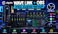 setup elgato wave link with obs audio
