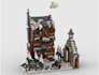design custom lego moc lego house model in bricklink studio