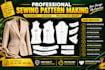 make a sewing instruction, cosplay creation, pattern drafting, costume design