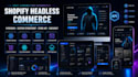 build shopify headless commerce, hydrogen storefront, shopify store checkout app