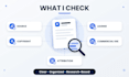do copyright research and content license checking