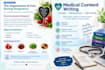 write  medical and healthcare content