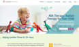 design wix aba therapy website hipaa compliant redesign aba therapy website