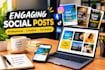write engaging social media posts and captions