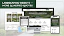 build a landscaping lead generation website with quote automation client intake