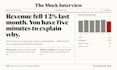 conduct a tailored data analyst mock interview with detailed feedback