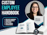 write custom employee handbook, HR policies, policy manual