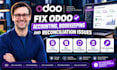 fix odoo accounting bookkeeping and reconciliation issues
