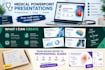 create a professional medical and scientific powerpoint presentations